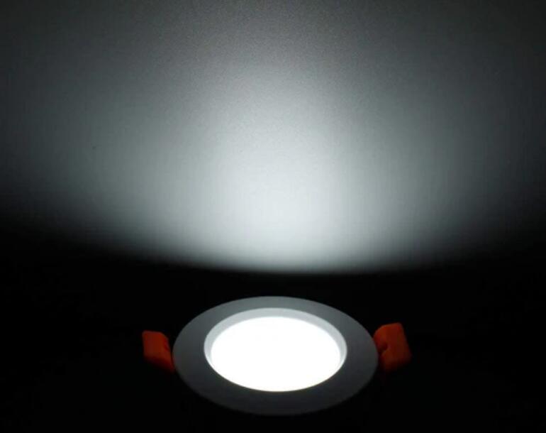 10 Pack 7W 500LM Dimmable Antifog LED Downlight CRI80 Flat Diffuser Ceiling Light -3-3/8'' Cutout