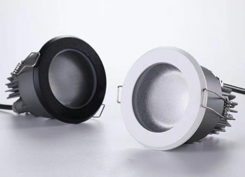 12W Waterproof Spotlight Cree LED High Color Rendering COB Embedded Anti-fog Dust-proof Bathroom Kitchen Downlight