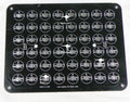 48W 225x175mm RGB LED High Power Rectangular Aluminum Plate 8 Series Connections 3 Parallel connections Common Anode