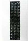 36W 300x80mm RGB LED High Power Rectangular Aluminum Plate 12 Series Connections Common Anode