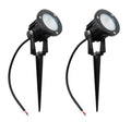 8W Warm White LED Landscape Lights 12V Waterproof Garden Pathway Lights Outdoor Spotlights