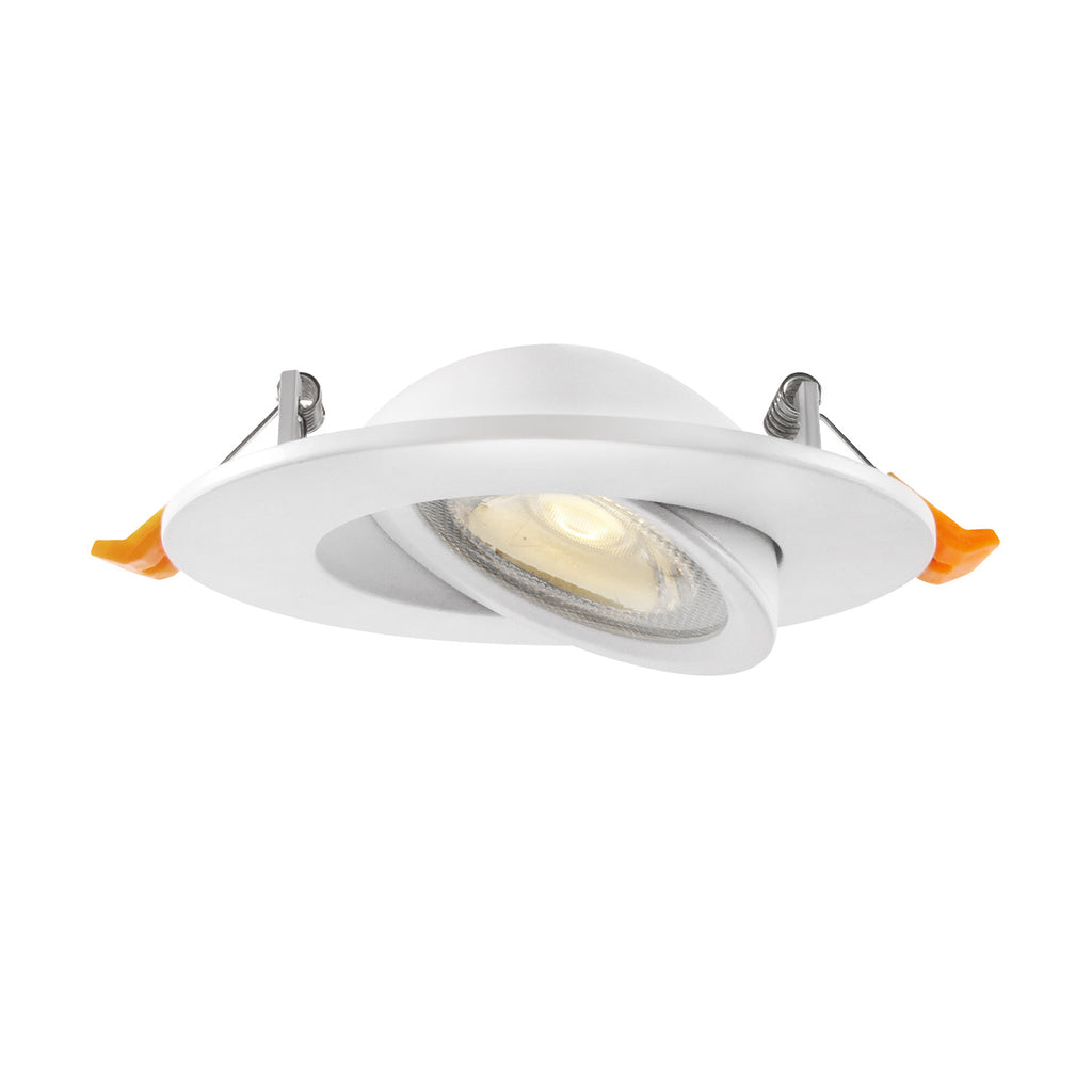 9W Downlight 360 Degree Rotating Embedded Universal Adjustment LED Spotlight COB Home Living Room Downlight