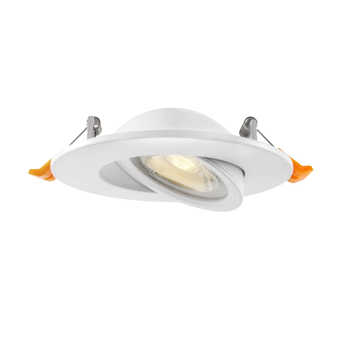 9W Downlight 360 Degree Rotating Embedded Universal Adjustment LED Spotlight COB Home Living Room Downlight