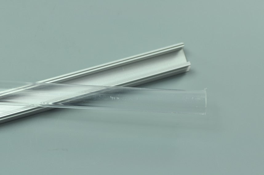 LED Aluminium Profile LED Strip Light Aluminium Profile 1M U Flat Style Rail Aluminium