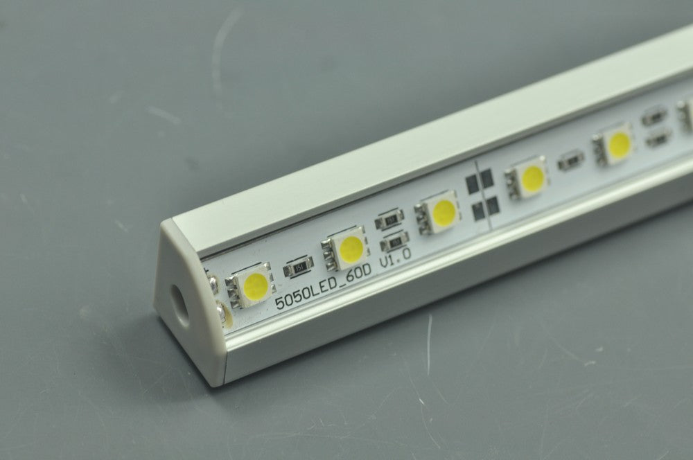 2 meter 78.7" LED Aluminium Profile LED Strip Light Aluminium Profile  V Flat Type Rail Aluminium