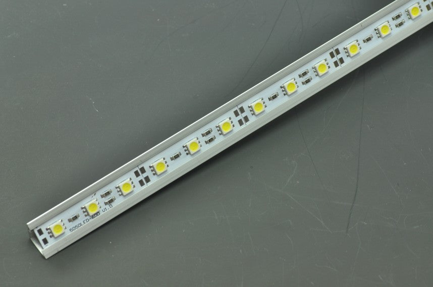 LED Aluminium Profile LED Strip Light Aluminium Profile 1M V Flat Type Rail Aluminium