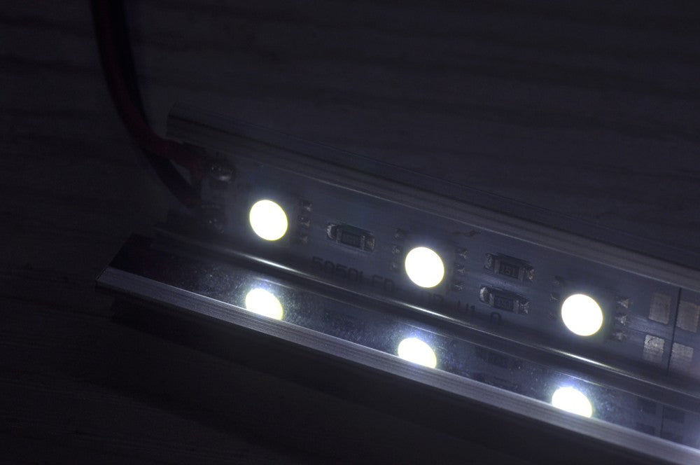 V Style LED Aluminium Extrusion  LED Aluminum Channel 0.6 meter(23.64inch) with Reflector