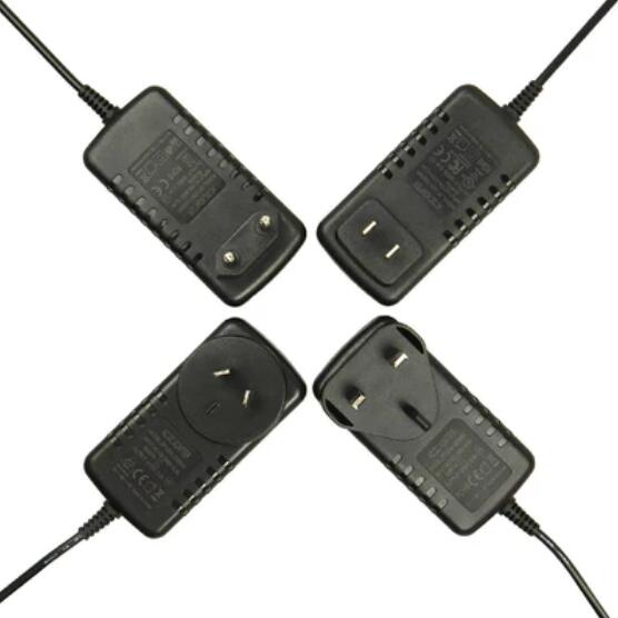Wall Plug-in CE Certificated LED Adapter Power Supply 110-220V AC to 12V/24V DC
