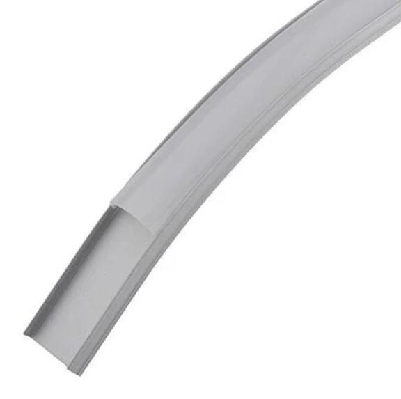 5Pack 1Meter (40'') Ultra-Thin Silver Bendable Aluminum Channel System for LED Strip Installations