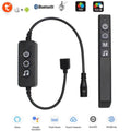 CROW Bluetooth RF Controller for Addressable Digital LED Lights via Tuya App, Compatible w/ Amazon Echo