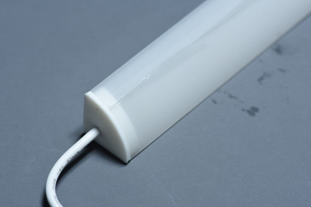 Waterproof 1Meter 39.5-Inch Plastic Bathroom Mirror Strip Light 90Â° Right Angle LED Under Cabinet Light  All in One Kit