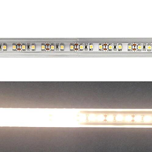 Black LED Profile U02 9x17mm U-Shape LED Aluminum Channel System