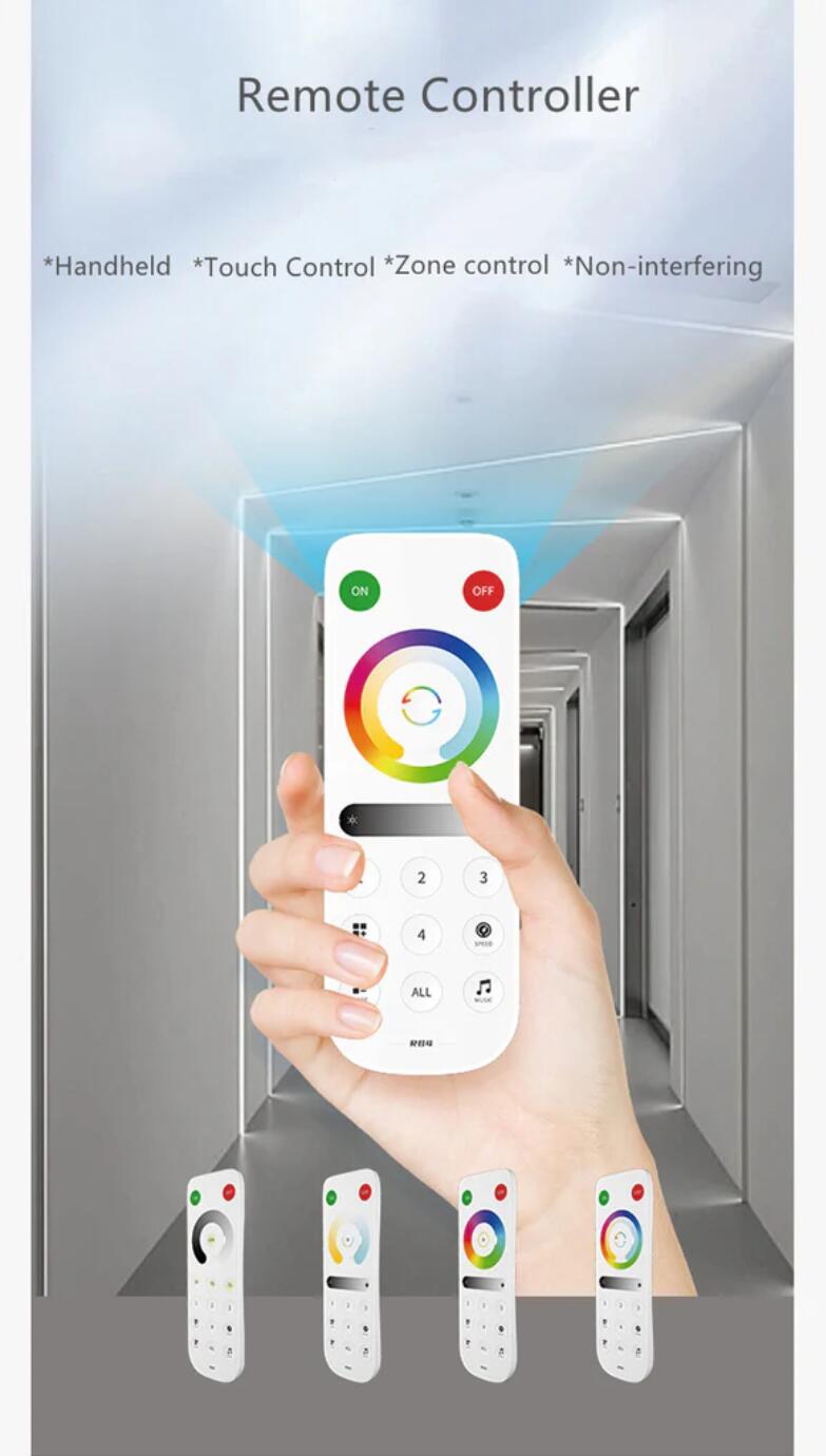 New PWM LED Controller Bluetooth Music Controller for LED Strips and LED Lights iOS/Android App Control