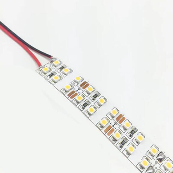 High CRI90 LED Light Strip, SMD3528-1200 240 LEDs 1200LM Per Meter, Double Row Flexible LED Strips, 15mm Wide 12V Tape