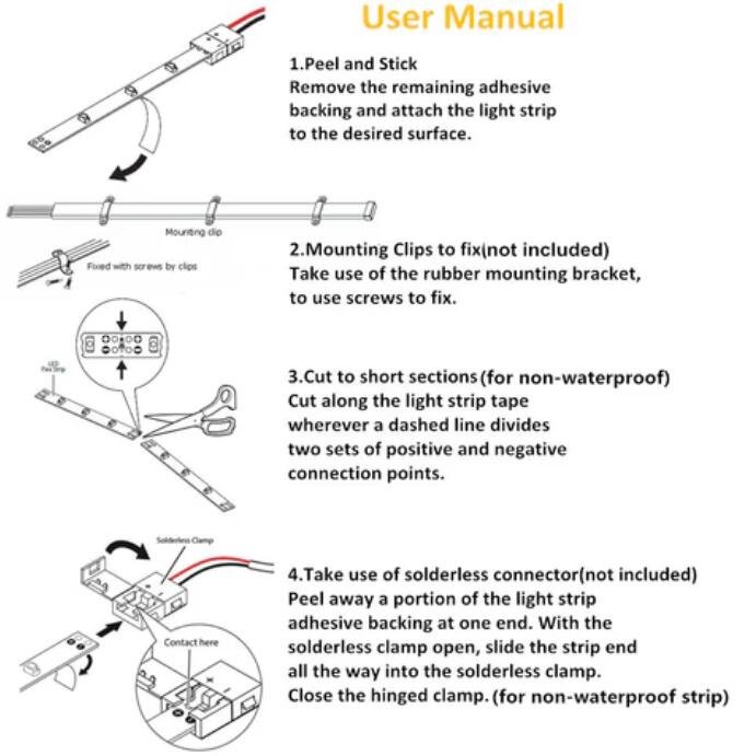 High CRI90 LED Light Strip, SMD3528-1200 240 LEDs 1200LM Per Meter, Double Row Flexible LED Strips, 15mm Wide 12V Tape