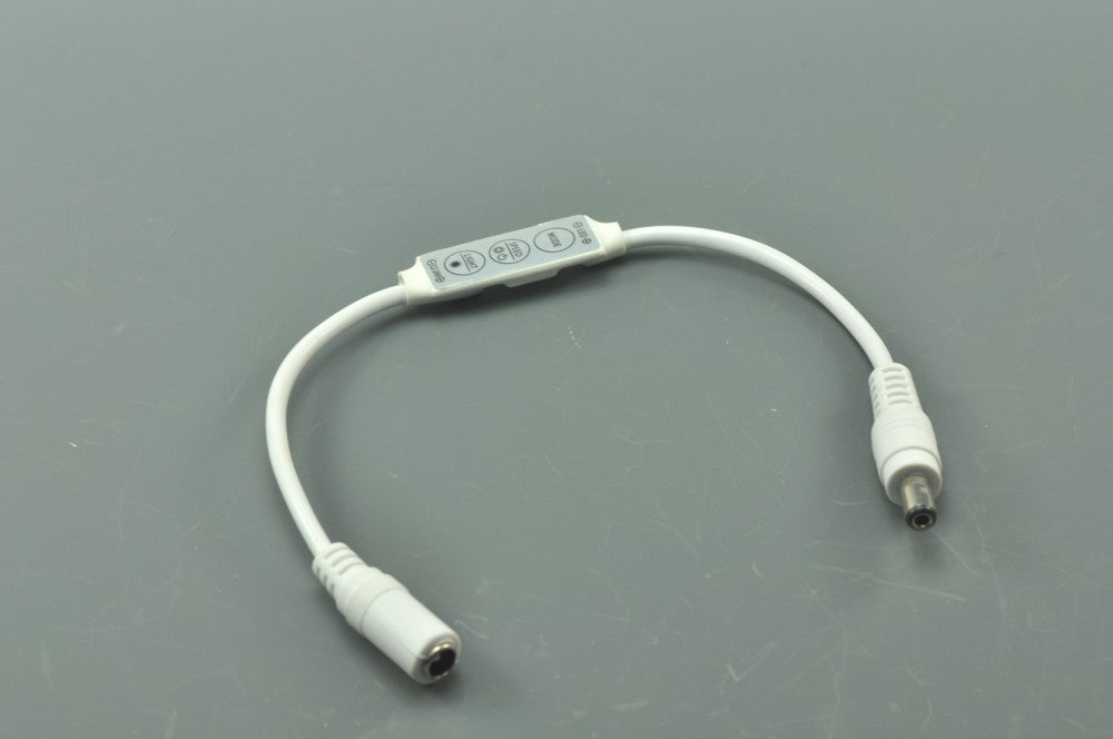 Mini LED Single Color Controller LED  Dimmer for LED  3528 5050 strip light With DC Female Male Connecter