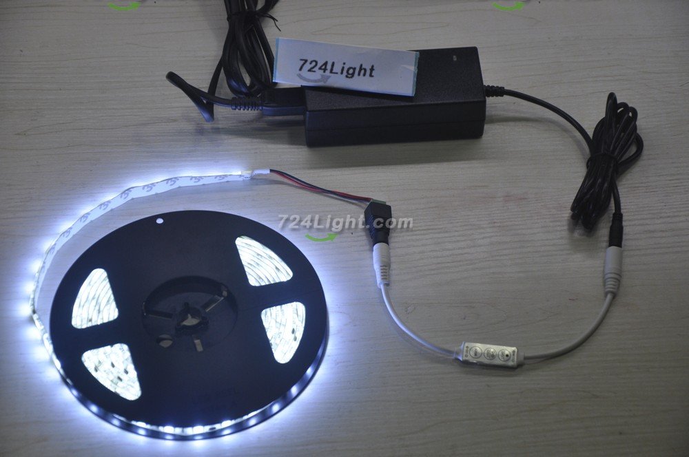 Mini LED Single Color Controller LED  Dimmer for LED  3528 5050 strip light With DC Female Male Connecter