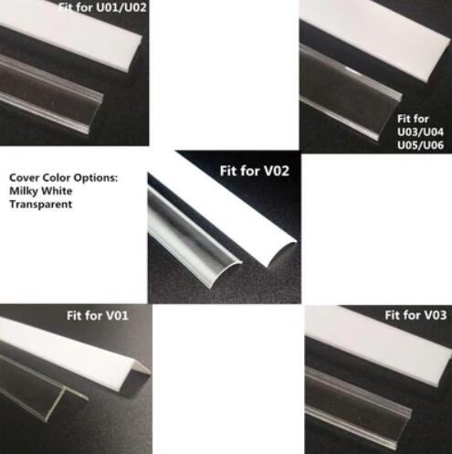 Cover Only Fit for Aluminum Channel Models: U01, U02, U03, U04, U05, U06, V01, V02, V03