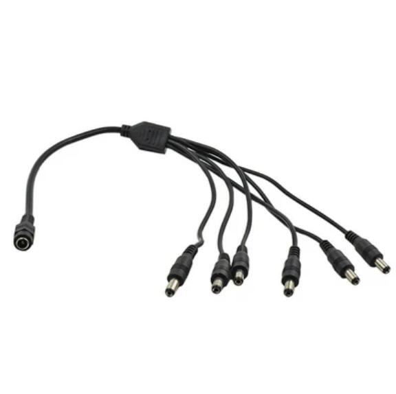 DC5.5x2.1mm Female to Male Connector Cable Family Collection DC Plug DC Conversion Cable DC Splitter