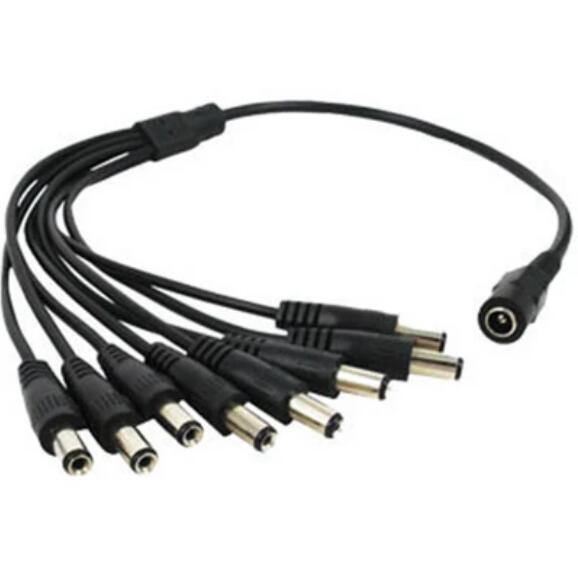 DC5.5x2.1mm Female to Male Connector Cable Family Collection DC Plug DC Conversion Cable DC Splitter