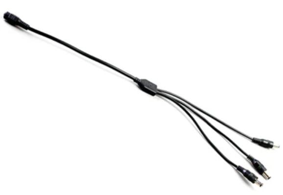 DC5.5x2.1mm Female to Male Connector Cable Family Collection DC Plug DC Conversion Cable DC Splitter
