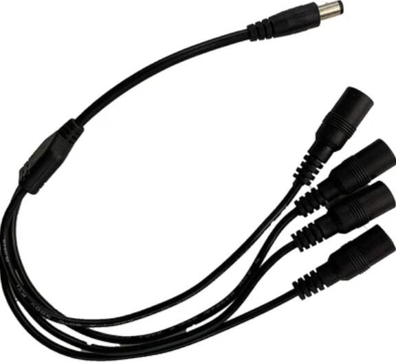 DC5.5x2.1mm Female to Male Connector Cable Family Collection DC Plug DC Conversion Cable DC Splitter