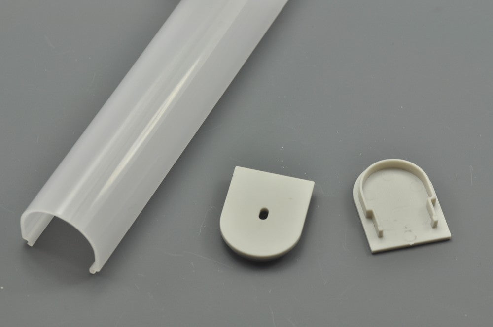 Super Wide 22mm LED Channel  Slim LED Profile(H):28mm 1 meter (39.4inch) LED Line lighting Channel