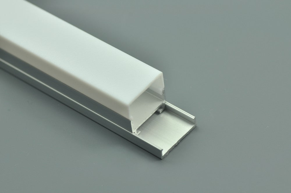 LED Channel  aluminum LED Profile for Ceiling (WxH):16.9 mm x 13 mm 1 meter (39.4inch)  LED Profile