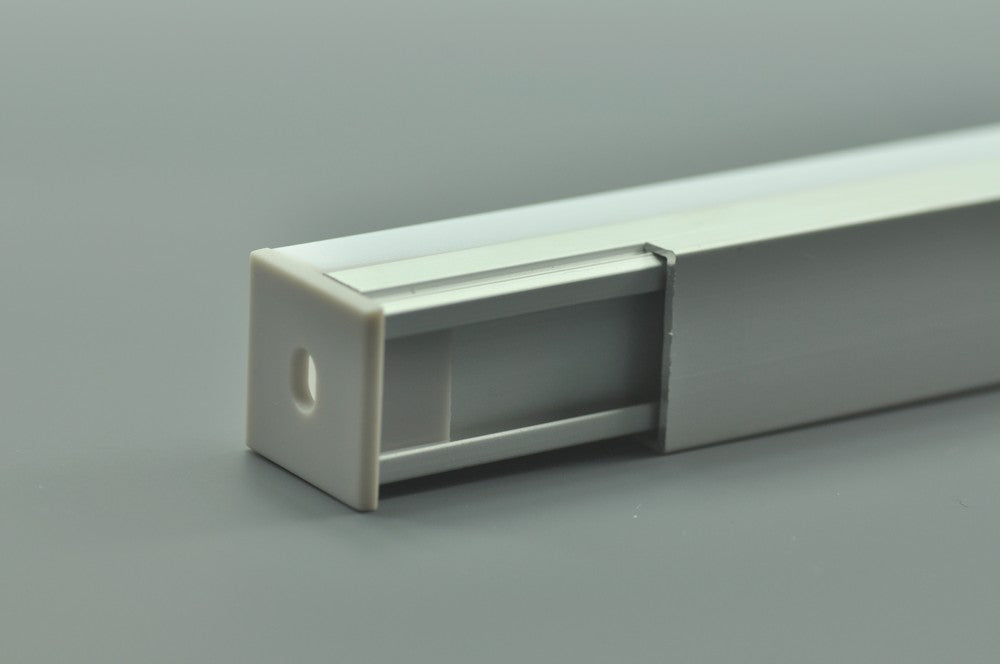 LED Channel  aluminum LED Profile for Ceiling (WxH):16.9 mm x 13 mm 1 meter (39.4inch)  LED Profile