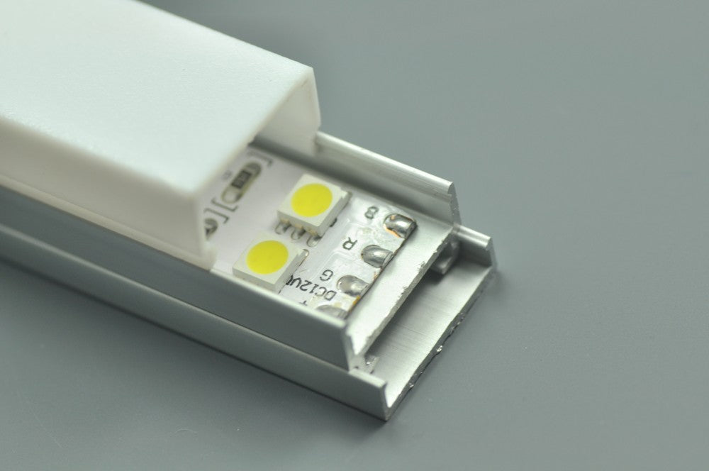 LED Channel  aluminum LED Profile for Ceiling (WxH):16.9 mm x 13 mm 1 meter (39.4inch)  LED Profile