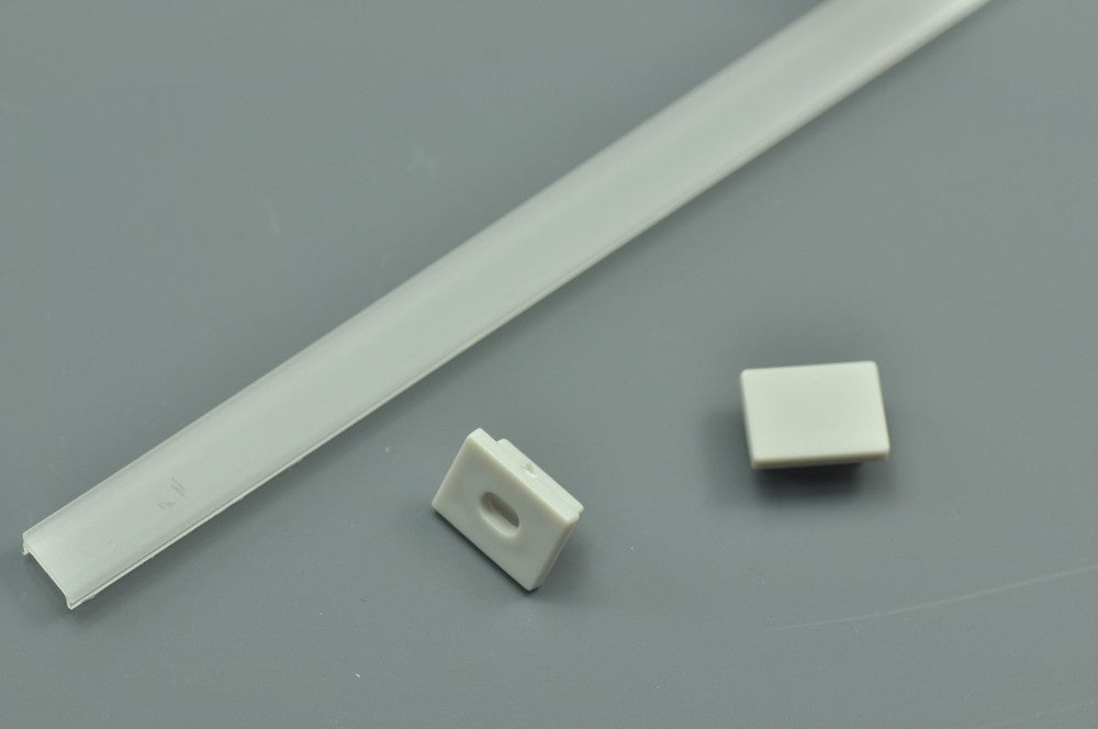LED Channel Super Slim LED Profile(WxH):8.4 mm x 10 mm 1 meter (39.4inch) LED Strip Channel