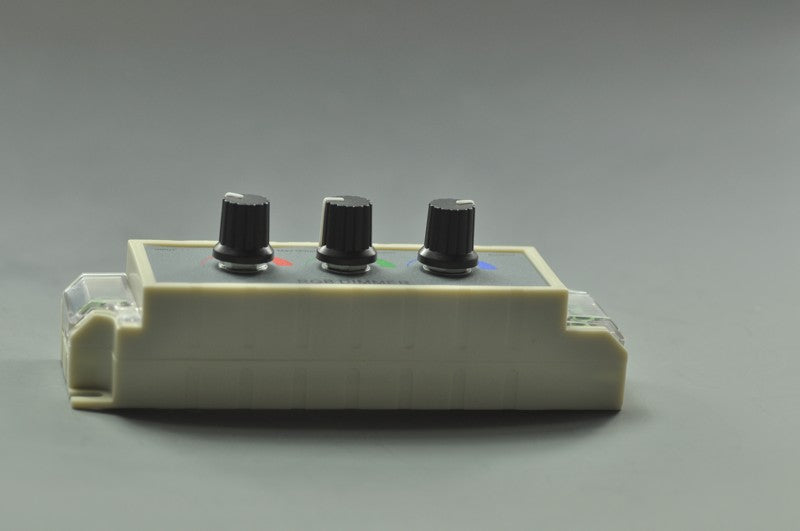 RGB LED Controller Three Color Control 12V  3 Amps Manual RGB Controller For 5050 3528 RGB Strip