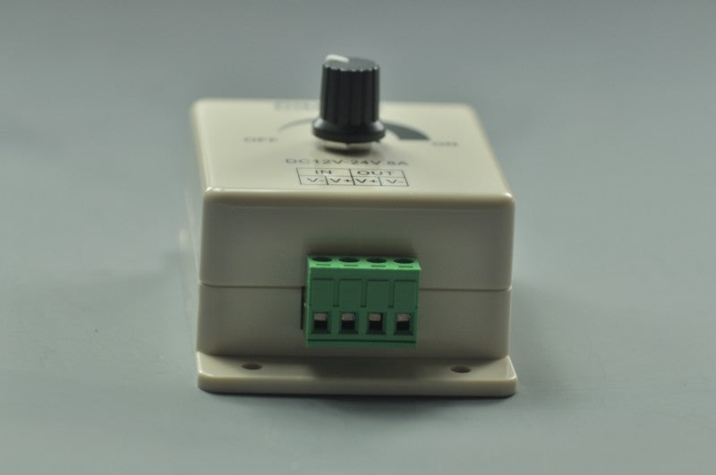 LED Dimmer Adjustable Brightness Single Color LED Dimmer 12~24V  8A