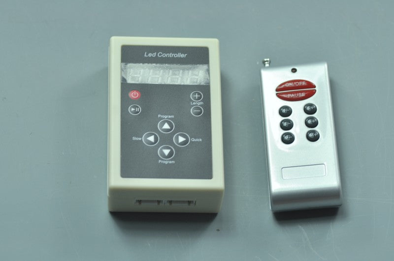 Wireless IC LED controller For RGB LED Strip Light Wireless LED Control Output 2 SPI Signal  with 8 Keys 133 Modle
