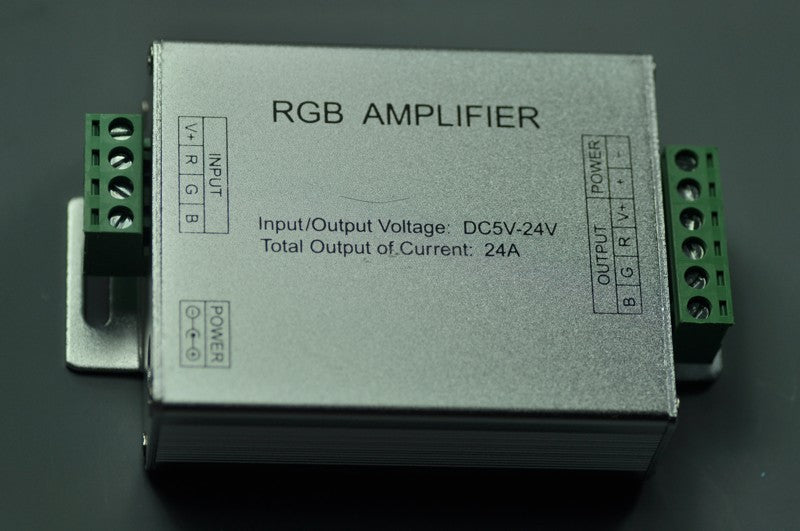 24A  LED RGB AMPLIFIER Controller  For 3528 5050 RGB LED Strip