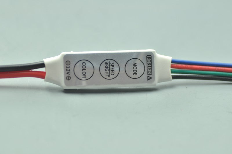 12V DC RGB LED Mini Dimmer with Dynamic Modes  led contreller