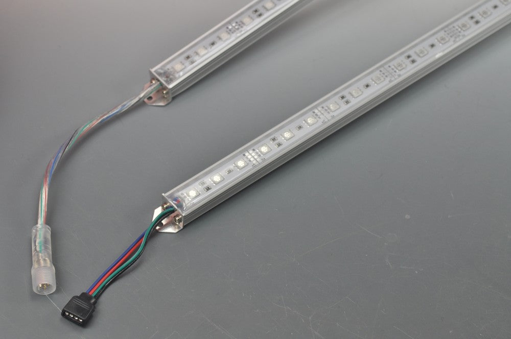 1meter 39.3inch 12V Superbright Waterproof  5050 RGB Color Changing LED Rigid Strip Bar