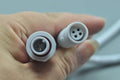 4 Pin Push in Male Female Waterproof Plug Connector Cable