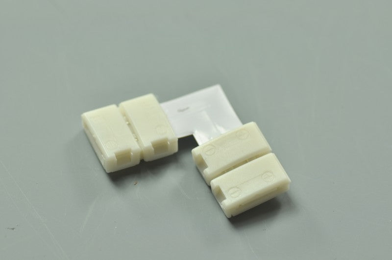 LED Strip 90 Degree Turn  10mm 8mm 2Pin "L" type Connecter for 3528 5050 Single Color Strip light Connect