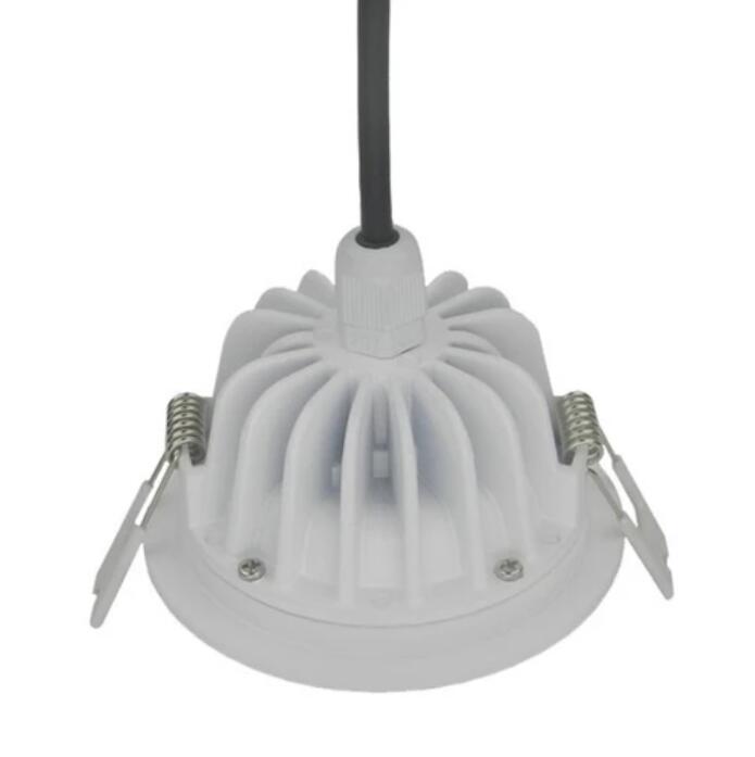 Waterproof IP65 CRI>80 Round LED Downlight Vapor Proof Fit for Shower, Sauna and Outdoor Lighting