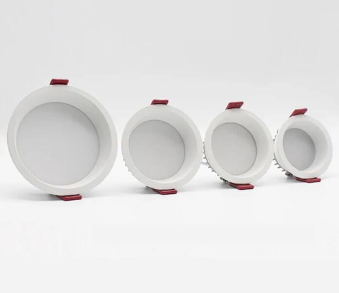 3W/5W/7W/9W Anti-glare, Antifog Dimmable LED Downlight CRI80 Deep Concave Ceiling Light-DFX Series
