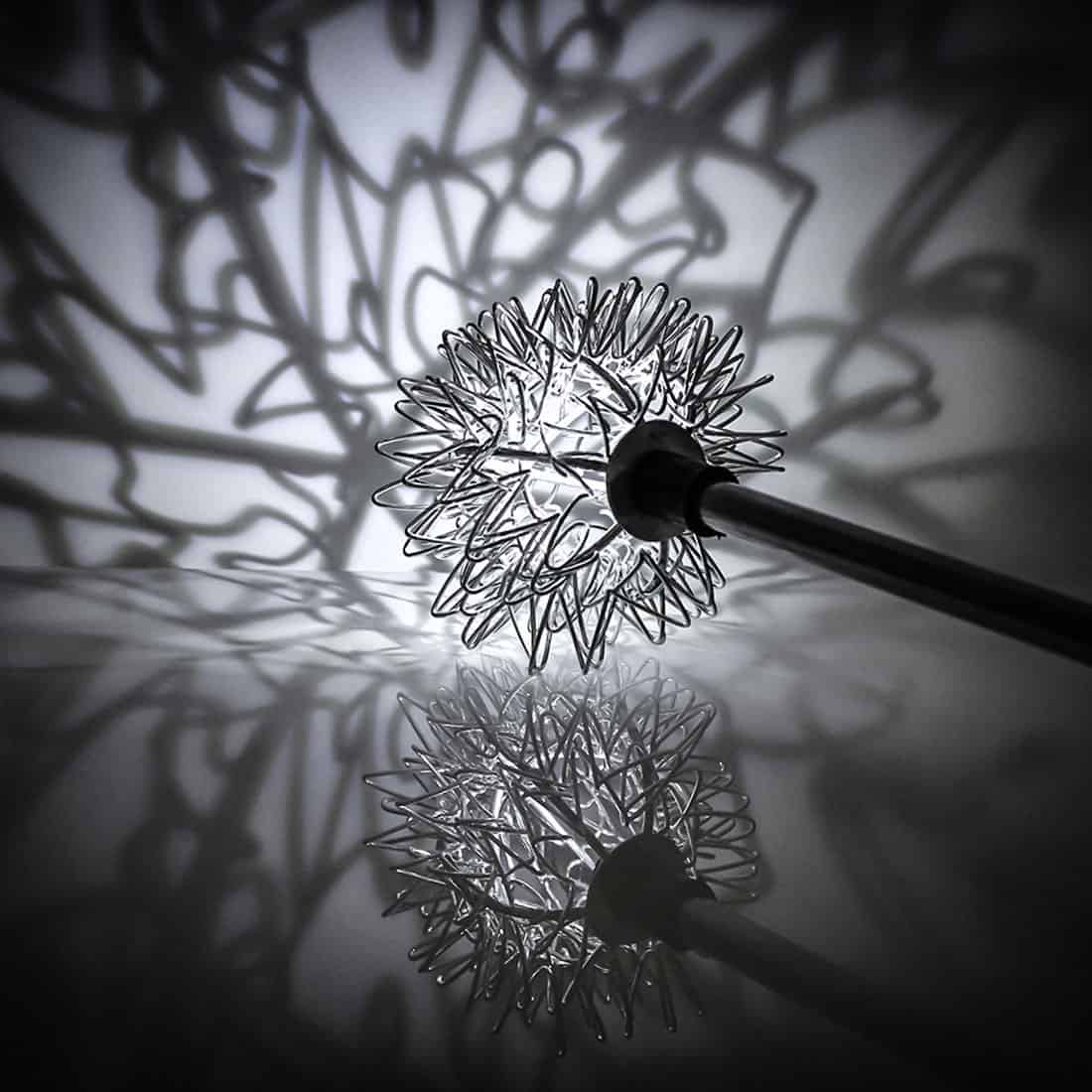 Dandelion Solar LED Garden Lights,2 Packs Outdoor Waterproof Decorative Lamp for Garden, Patio, Lawn, Party, Pathway Decoration