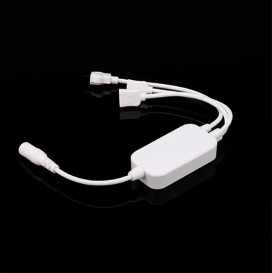 5V-24V DC Wireless ELK6ARGB Bluetooth Music Symphony Controller with Two Outputs for RGB Color Changing LED Flexible Strip Lights