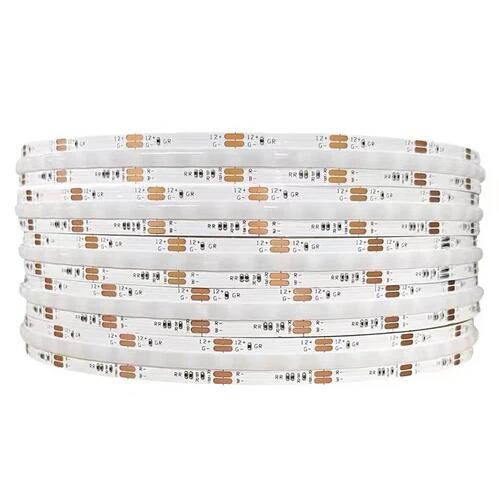 Multi-colors FCOB LED Strip 16.4FT/5M Dot Free 576LEDs/M 14W/M 12V RGB LED Light Tape