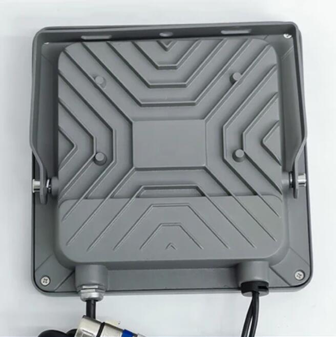 DMX512 RGB LED Flood Light 200W AC110-220V Outdoor IP66 LED WallWasher GREY Aluminum Case Tempering Glass Cover High Lumen Security Light Garden Landscape Lawn Lamp