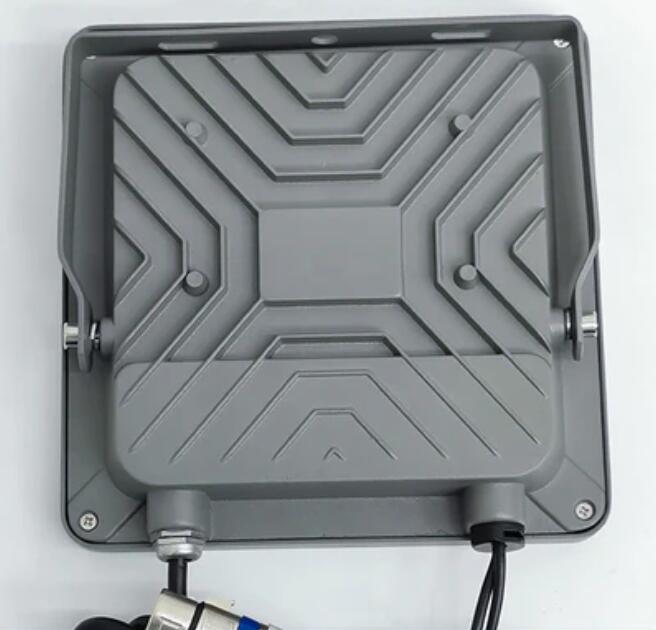 DMX512 RGB LED Flood Light 30W AC110-220V Outdoor IP66 LED WallWasher GREY Aluminum Case Tempering Glass Cover High Lumen Security Light,Tunnel Spotlight Garden Landscape Lawn Lamp