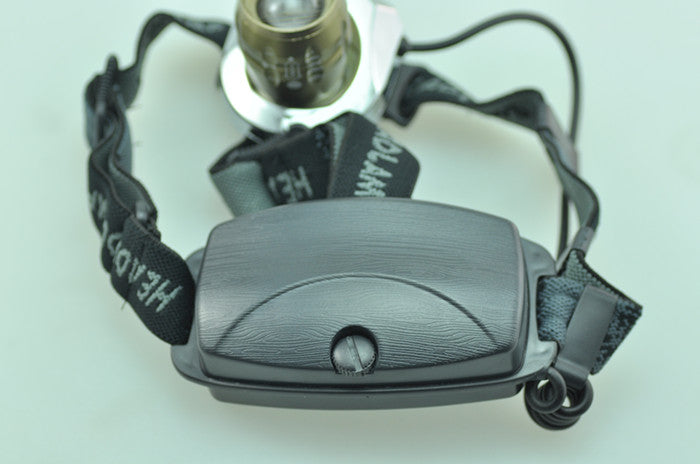 CREE Q5 LED Zoomable Head Lamp Light 300 lumens 3 Mode Bicycle Head Lamp Fishing Light White Light Working