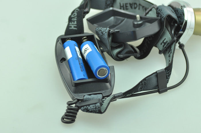 CREE Q5 LED Zoomable Head Lamp Light 300 lumens 3 Mode Bicycle Head Lamp Fishing Light White Light Working