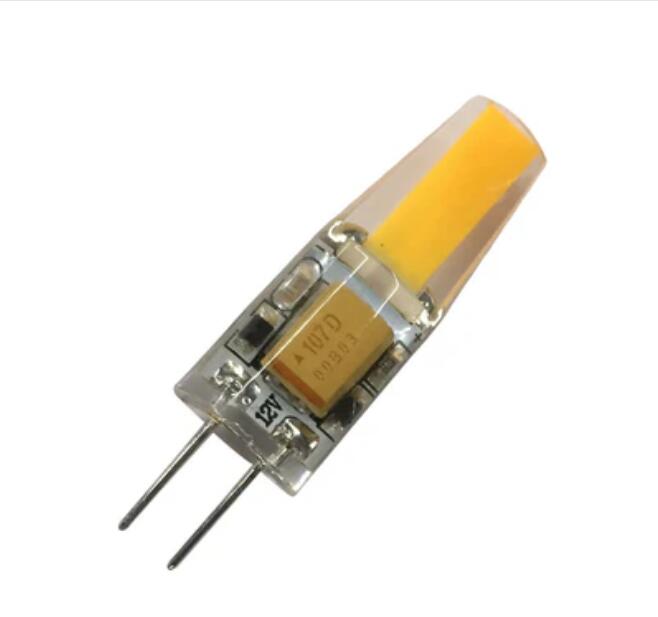 10 Pack G4 LED Light Bulb Bi-Pin base Silicon Encapsulation 12V 2 Watt 1505 COB LEDs CRI>80 160-180Lumen AC/DC 10-20V 20W Equivalent Halogen LED Replacement