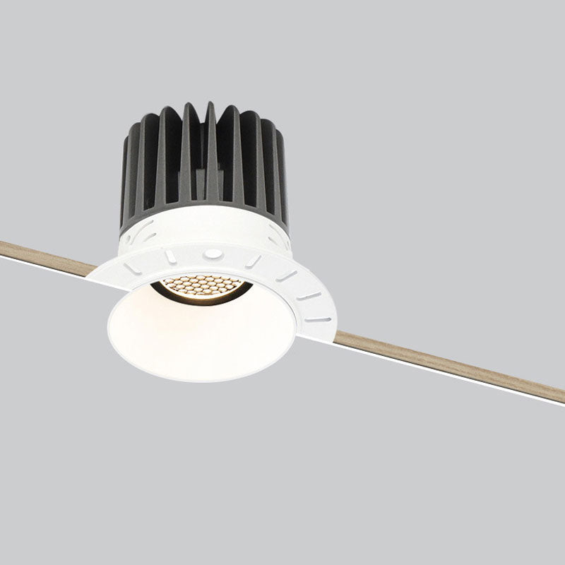 10W HOTEL LIVING ROOM SPOTLIGHT COB ANTI-GLARE HIGH DISPLAY INDEX LED CEILING DOWNLIGHT FRAMELESS EMBEDDED SPOTLIGHT